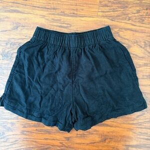 Abercrombie & Fitch Black High Waist Women's Shorts